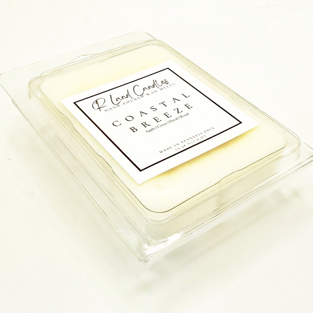 Coastal Breeze Wax Melts - White